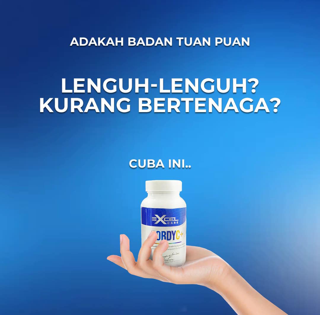 Excel Care, Cordy C+ Adult, 30 tablets x 1000 mg