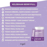 Berryfull, Bye Bye Bloat Mixed Berry Drink, 20 ml x 10 sachets