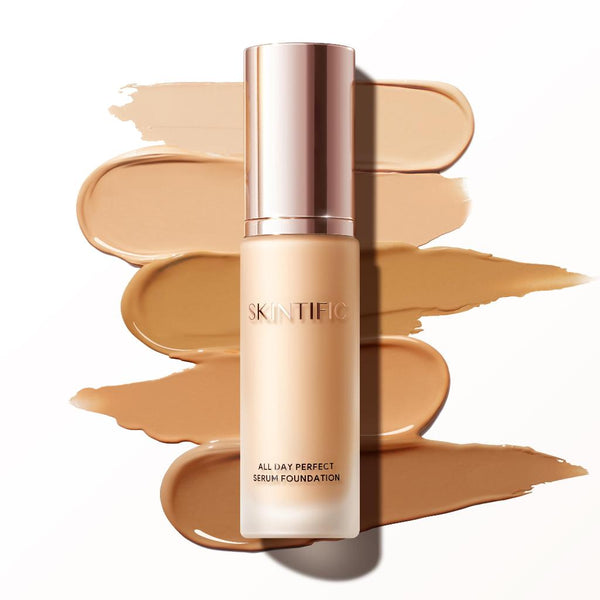 Skintific, All Day Perfect Serum Foundation, 04 Beige, 25 ml – Al