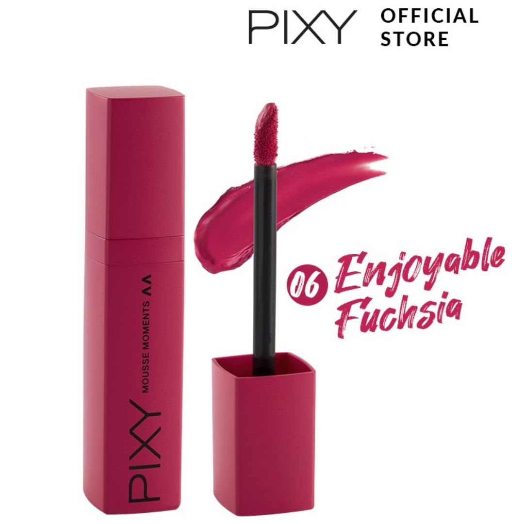 Pixy, Mousse Moments 06 Enjoyable Fuchsia, 4g