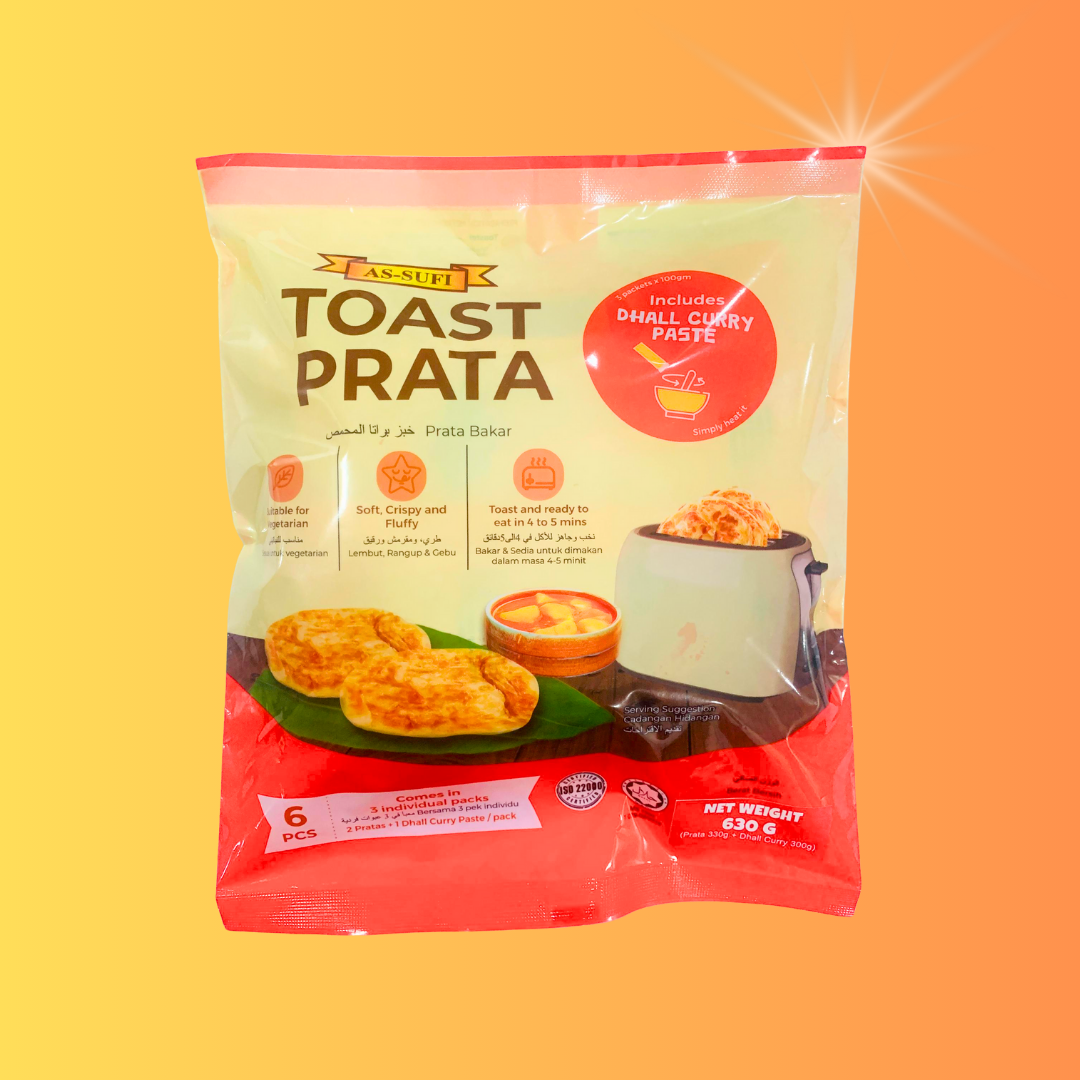 As-Sufi, Toast Prata 6pcs, 630 g