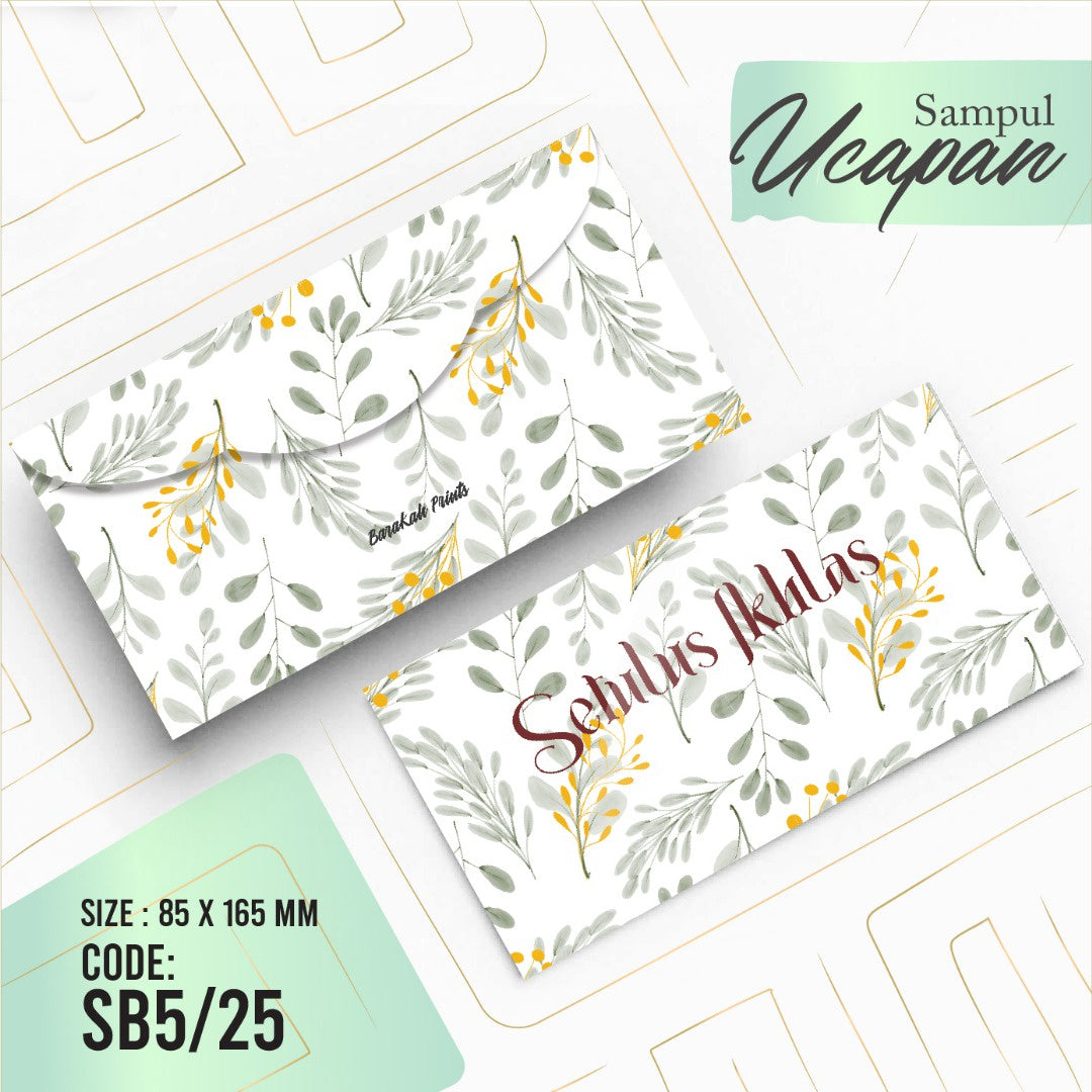 Sampul Ucapan Besar SB5/25 10 pcs/pack