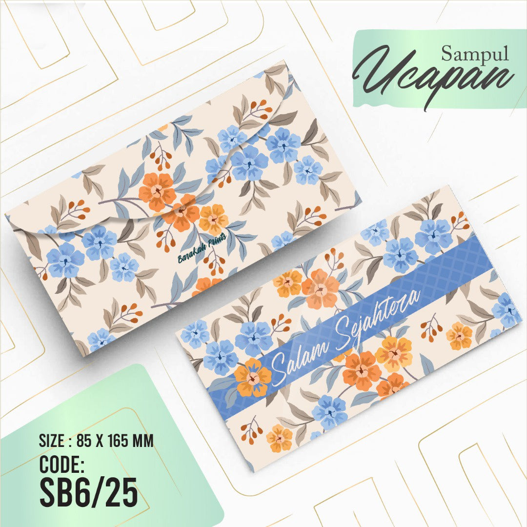 Sampul Ucapan Besar SB6/25 10 pcs/pack
