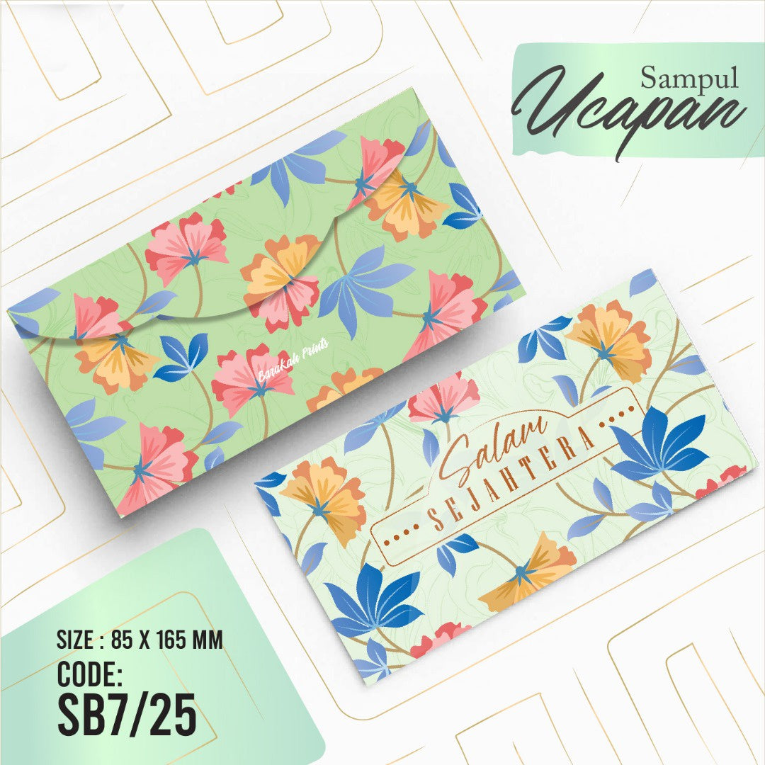 Sampul Ucapan Besar SB7/25 10 pcs/pack