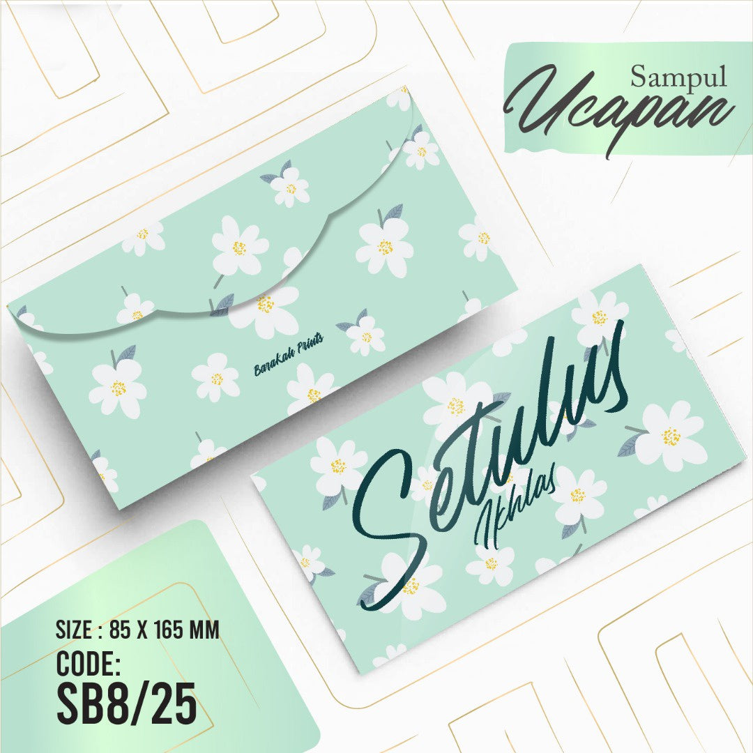 Sampul Ucapan Besar SB8/25 10 pcs/pack