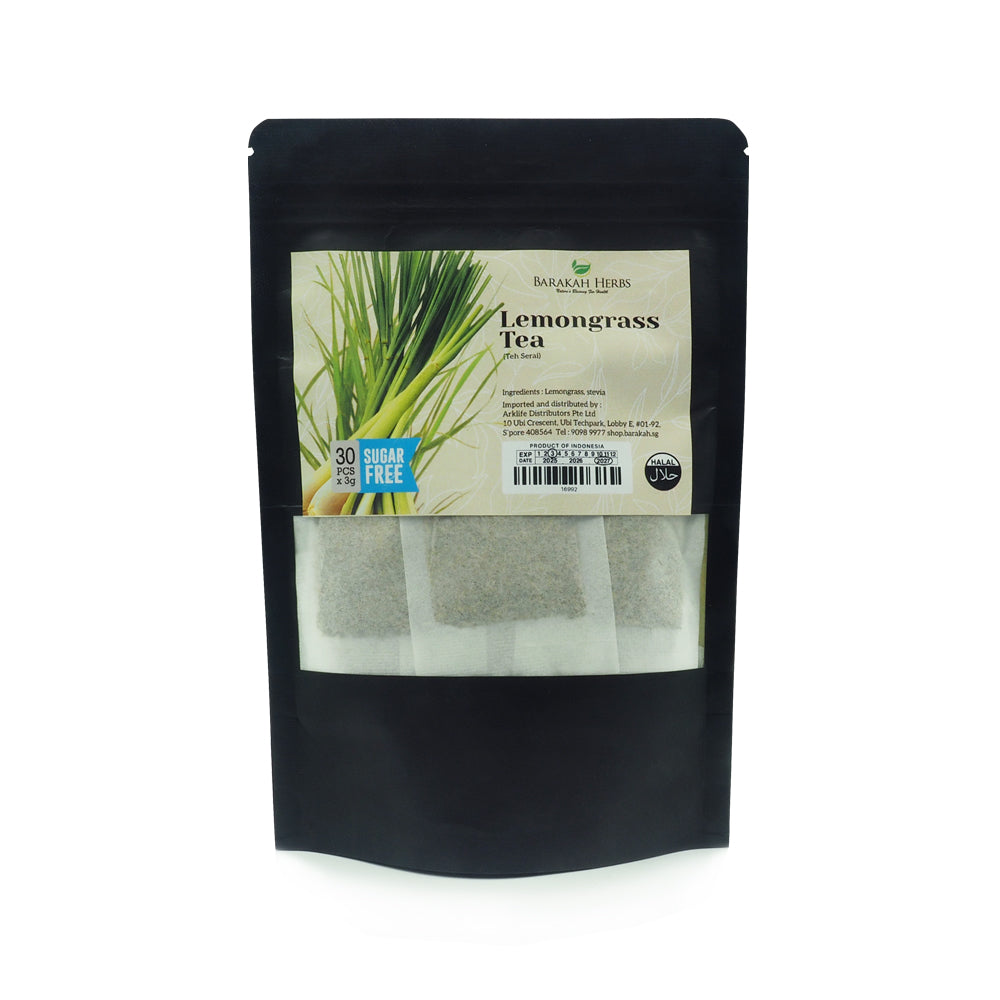 Barakah Herbs, Lemongrass Tea, 30 sac x 3  g