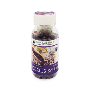 Barakah Herbs, Minyak Habbatus Sauda, 100 capsules