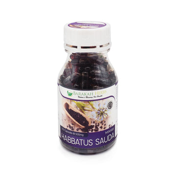 Barakah Herbs, Minyak Habbatus Sauda, 200 capsules