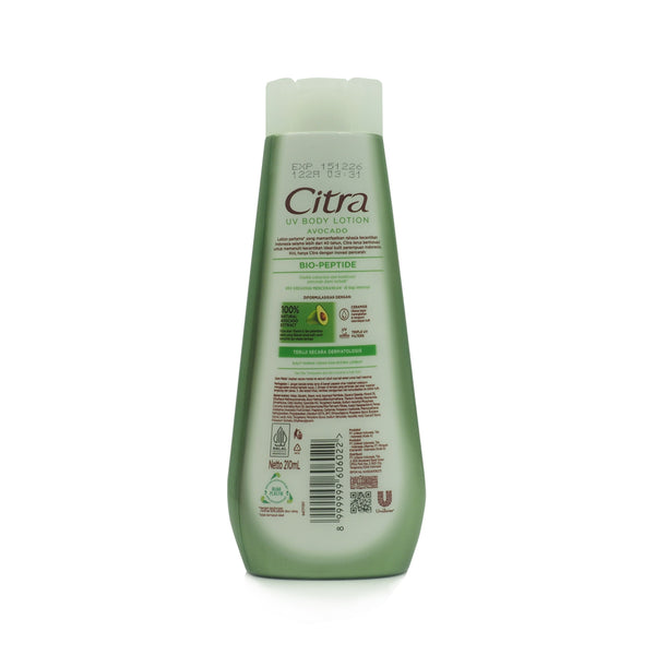 Citra UV Body Lotion Extra Moist & Bright Avocado with Ceramide