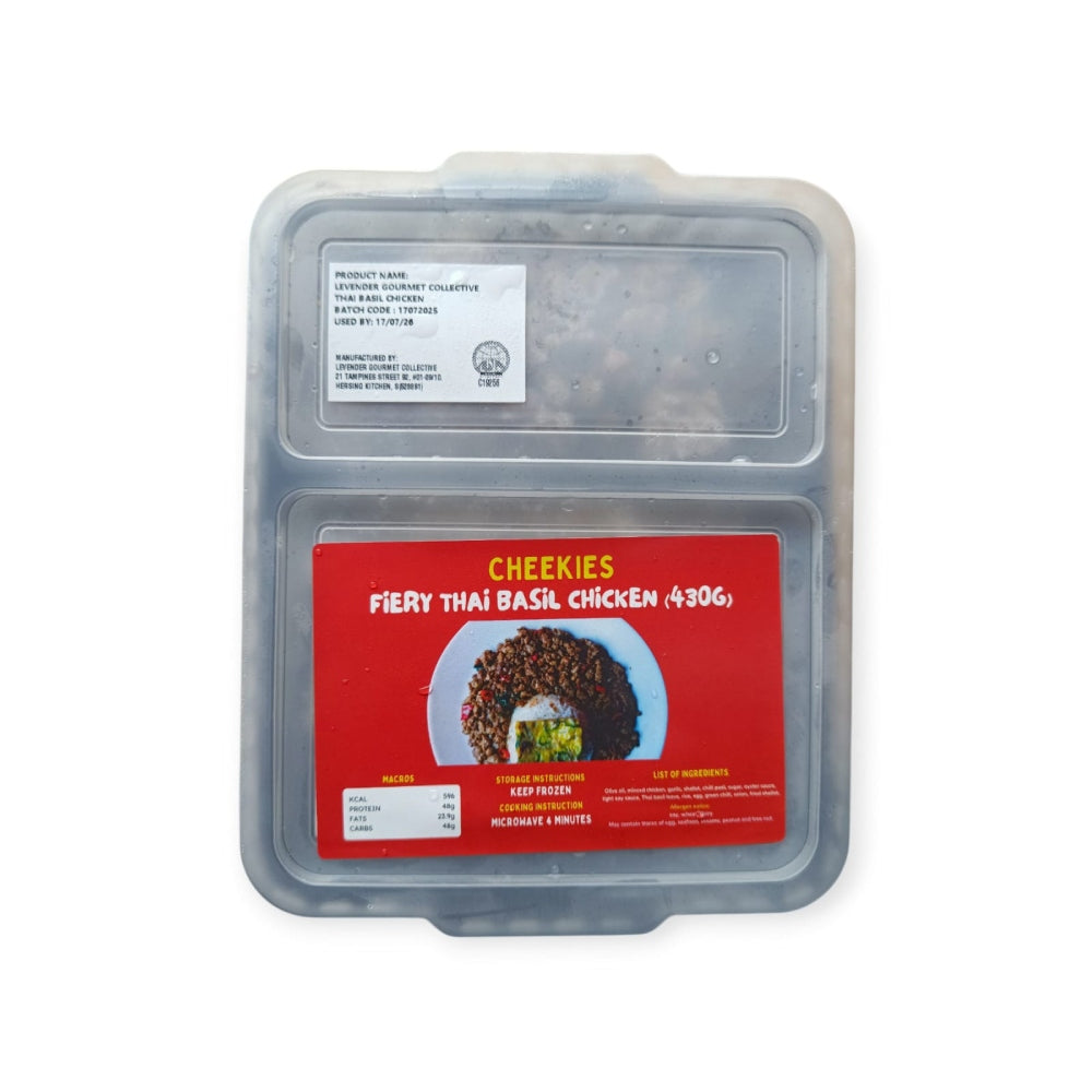Cheekies, Fiery Thai Basil Chicken, 430 g