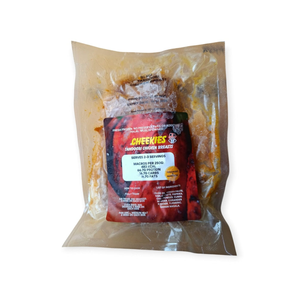 Cheekies, Tandoori Chicken Breasts, 500 g