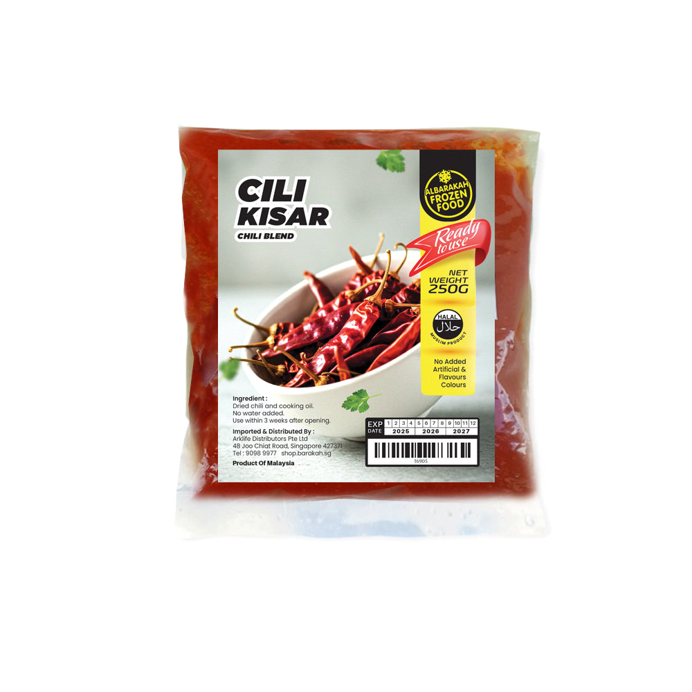 Al Barakah Frozen, Cili Kisar, 250 g