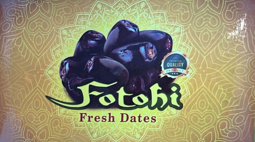Fotohi, Bam Fresh Dates, 550 g
