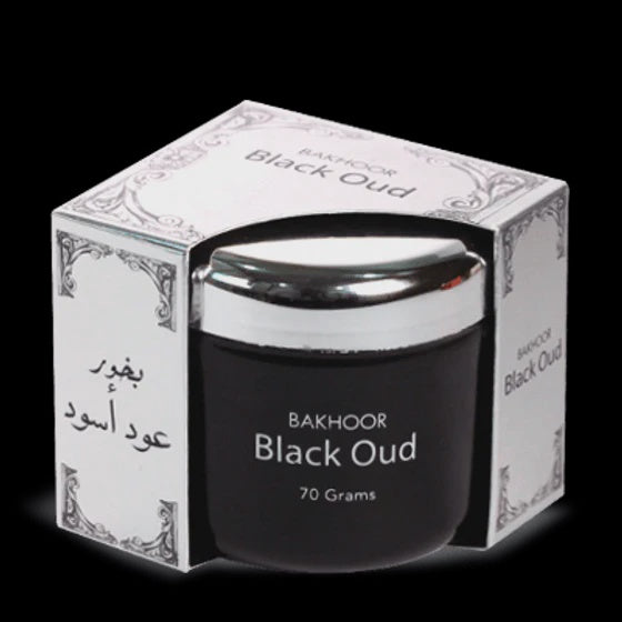 Hamidi, Black Oud bakhoor, 70 gm