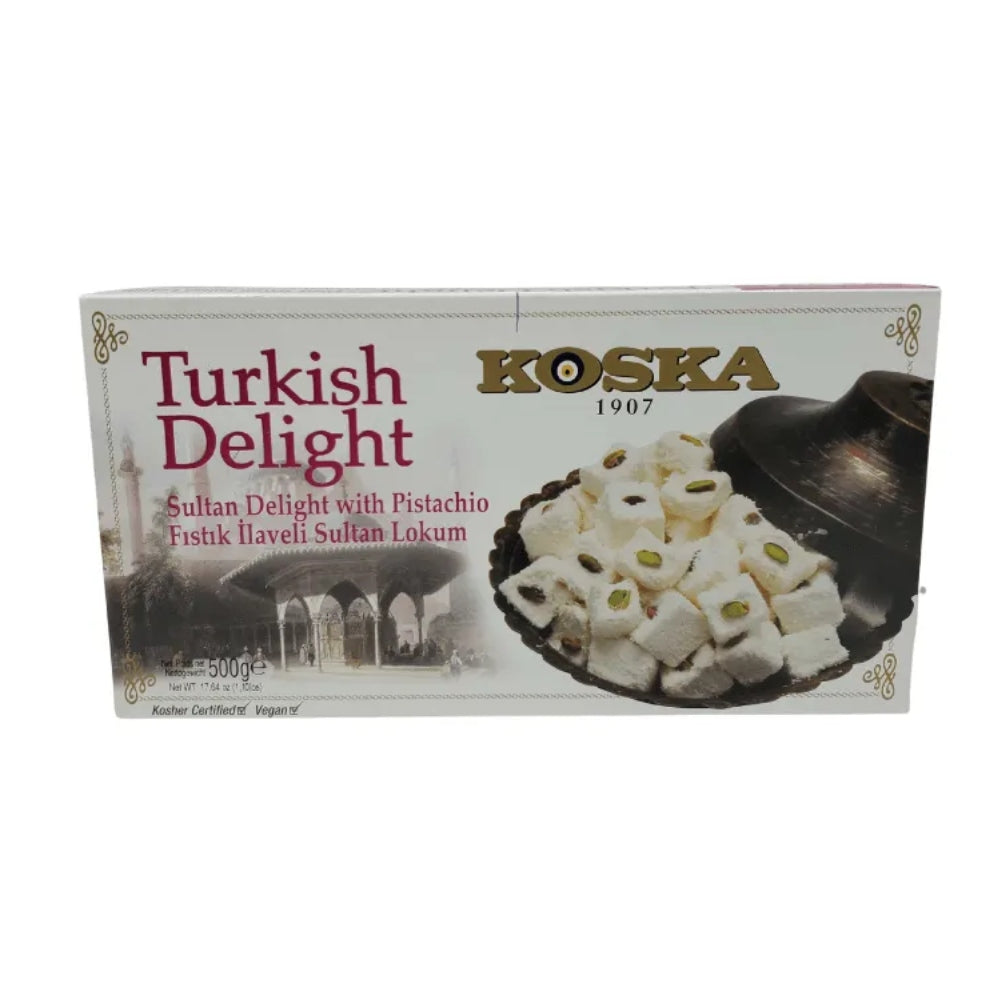 Koska, Sultan Turkish Delight with Pistachio, 500g