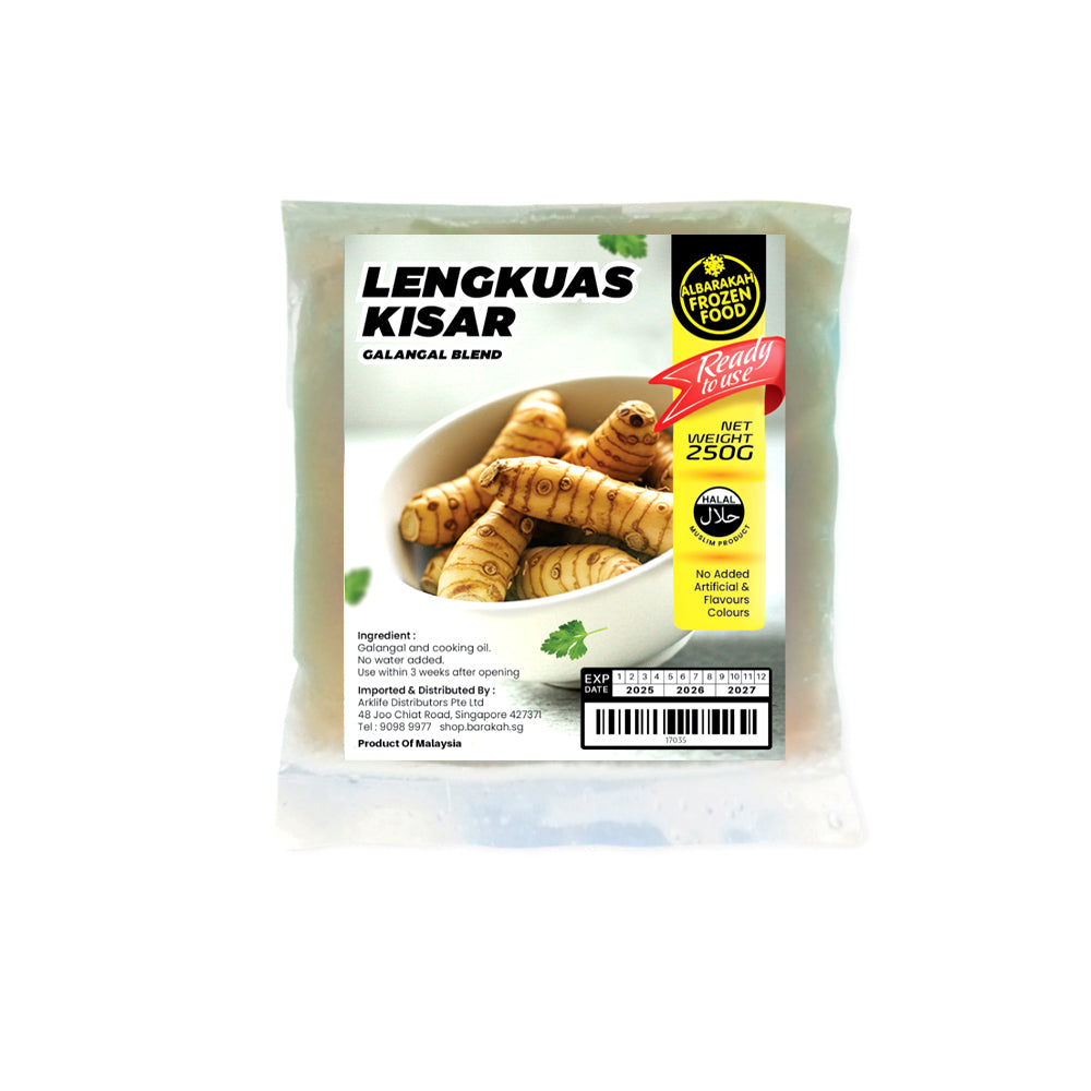 Al Barakah Frozen, Lengkuas Kisar, 250 g