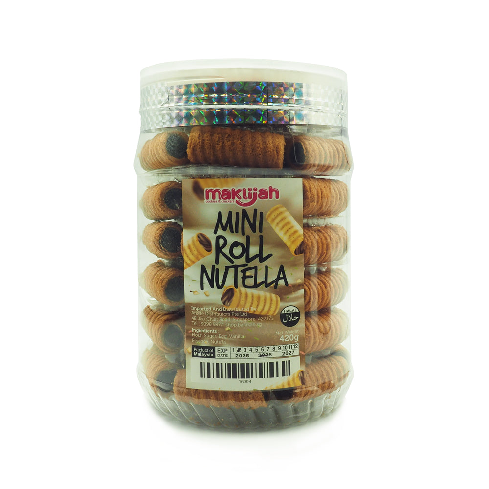 Maklijah, Mini Roll, Nutella, 420 g