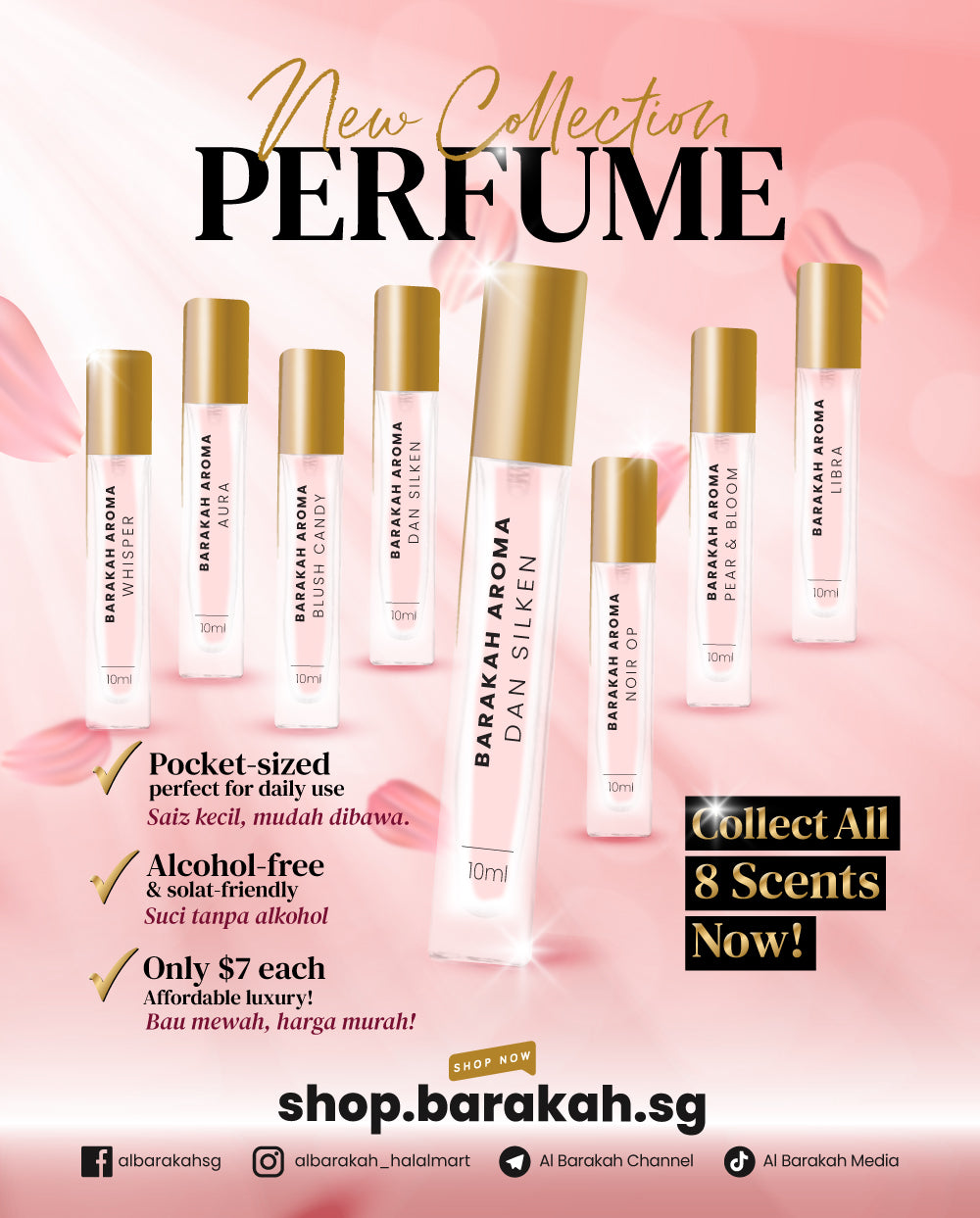 Barakah Aroma, Blush Candy, 10 ml