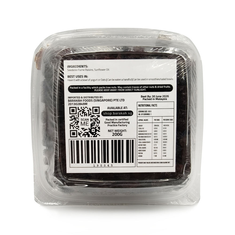 Safwa, Chilean Flame Raisins 200g