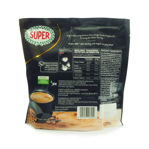 Super Power, Kopi Tongkat Ali 6 in 1, 20 sachets X 30 g – Al