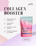 (NEW PACKAGING) PECHE, Diamond Glow, Whitening & Energy Booster