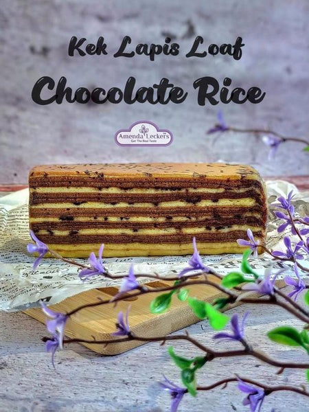 Amenda Leckers, Kek Lapis Chocolate Rice, 280 g – Al Barakah