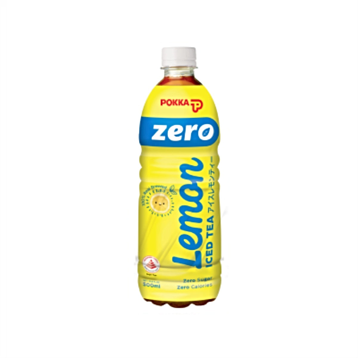 Pokka, Zero Sugar, Lemon Iced Tea, 500 ml