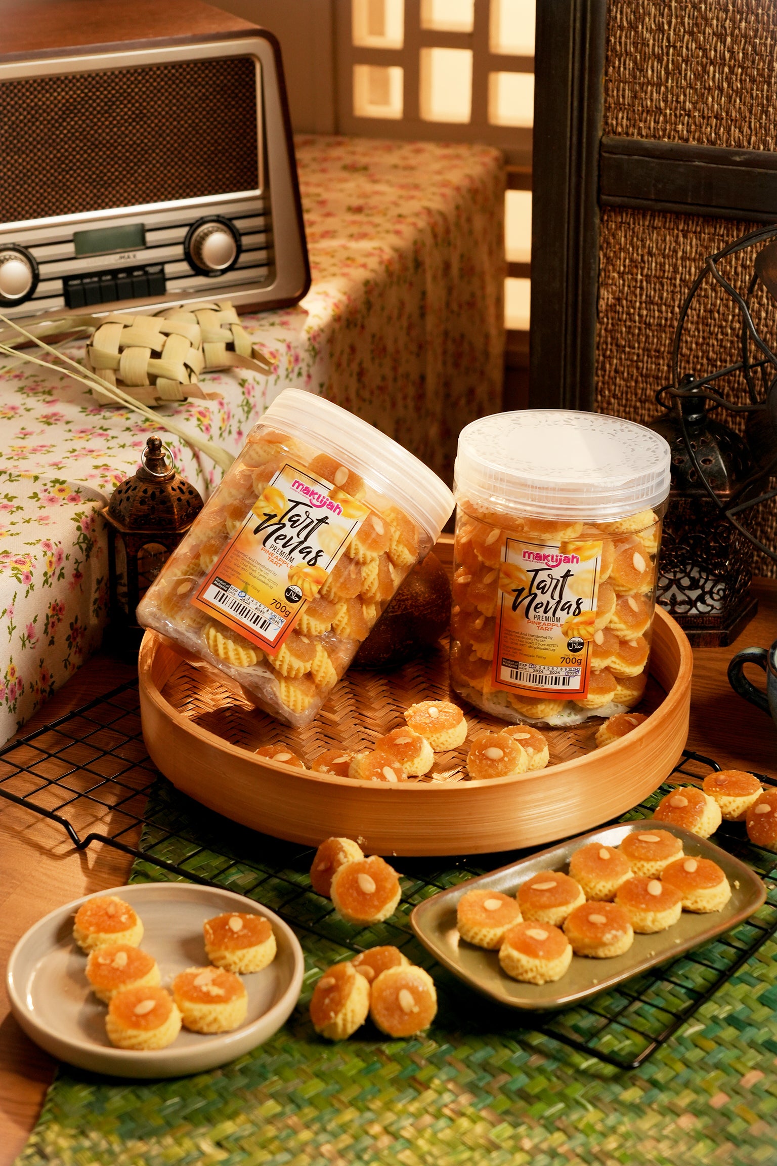 Maklijah, Tart Nenas Premium, 700 g