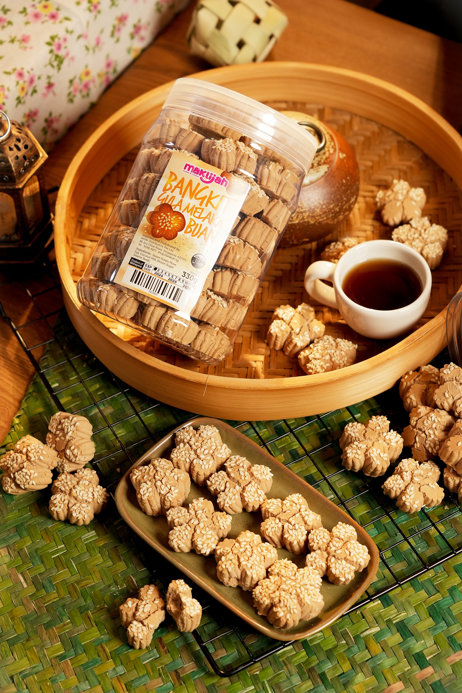Maklijah, Bangkit Gula Melaka Bijan, 500 g