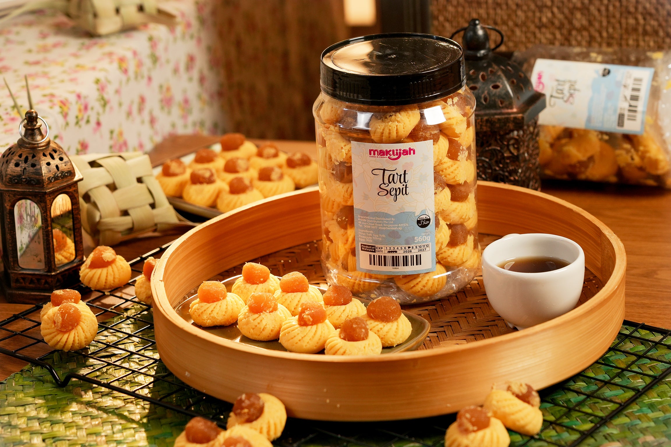 Maklijah, Tart Nenas Sepit, 560 g
