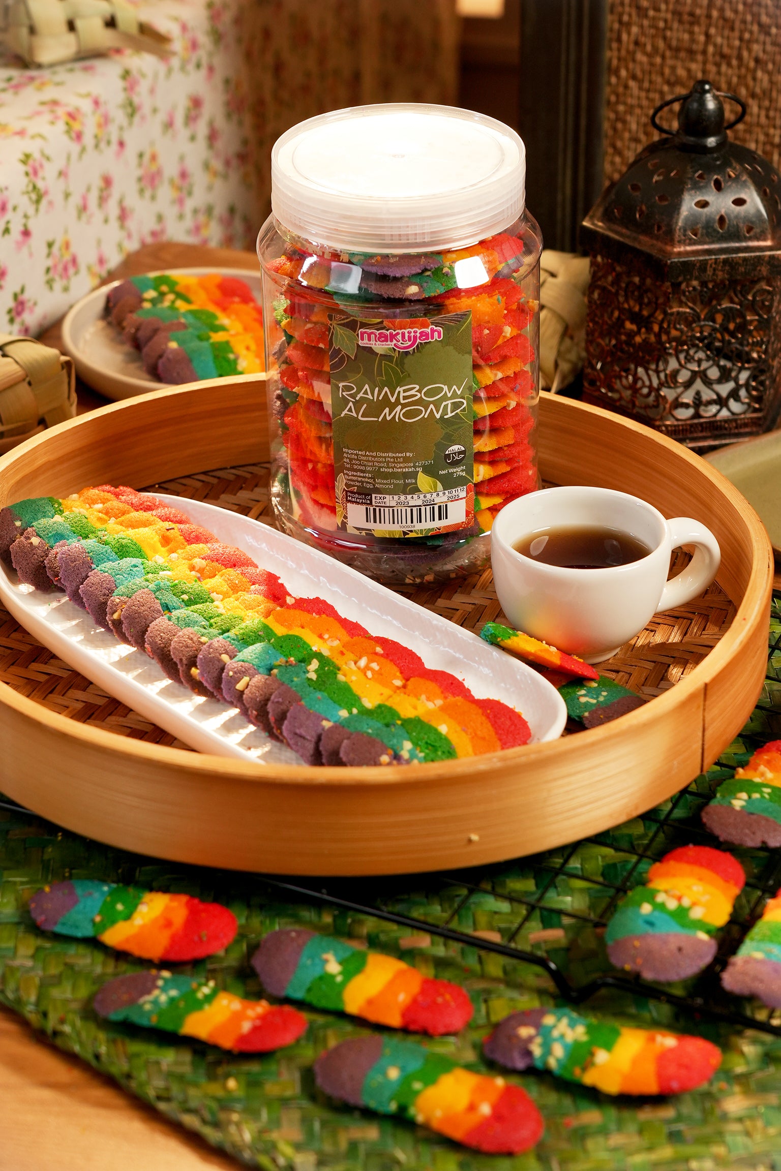 Maklijah, Rainbow Almond, 275 g