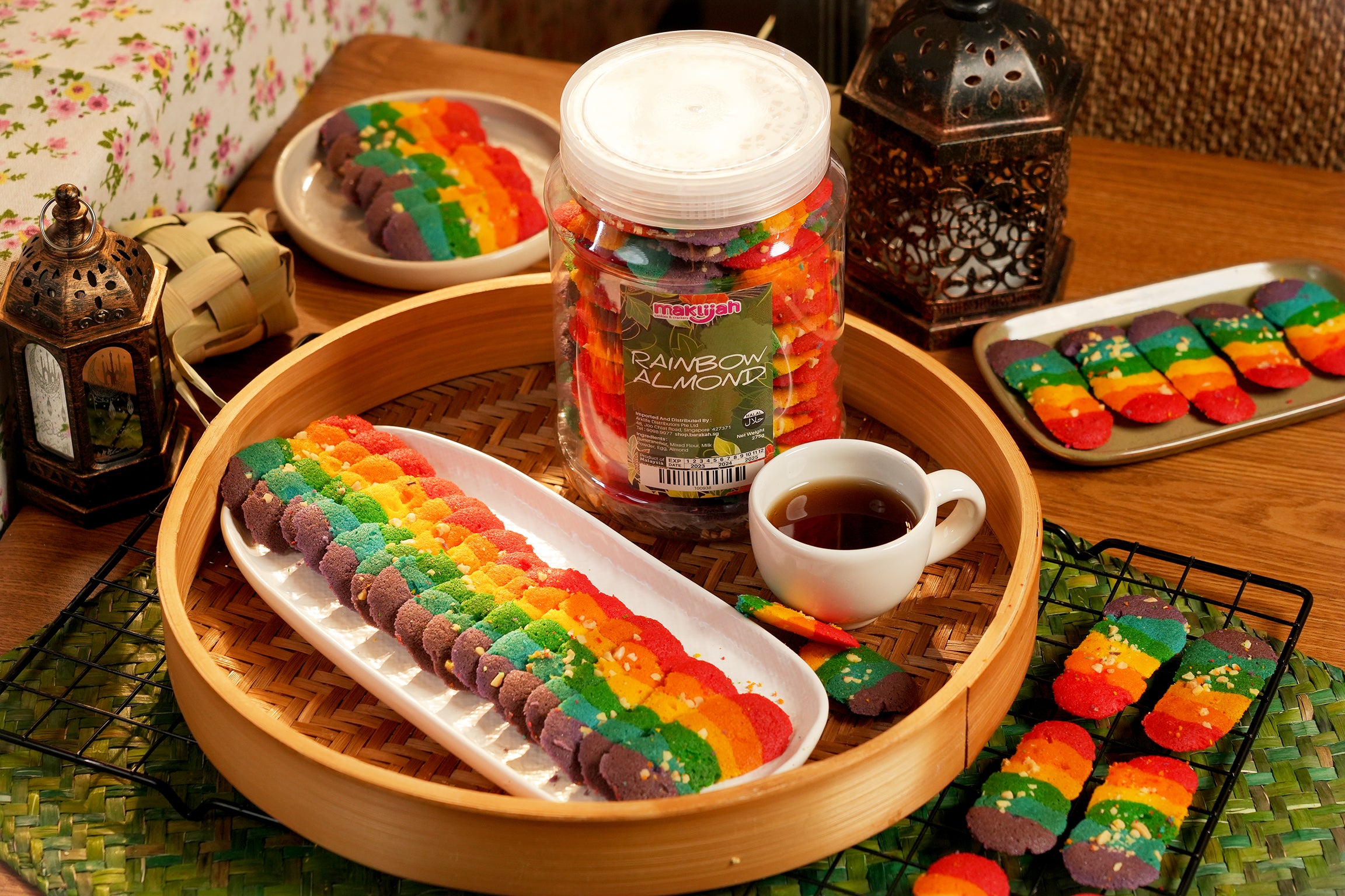 Maklijah, Rainbow Almond, 275 g