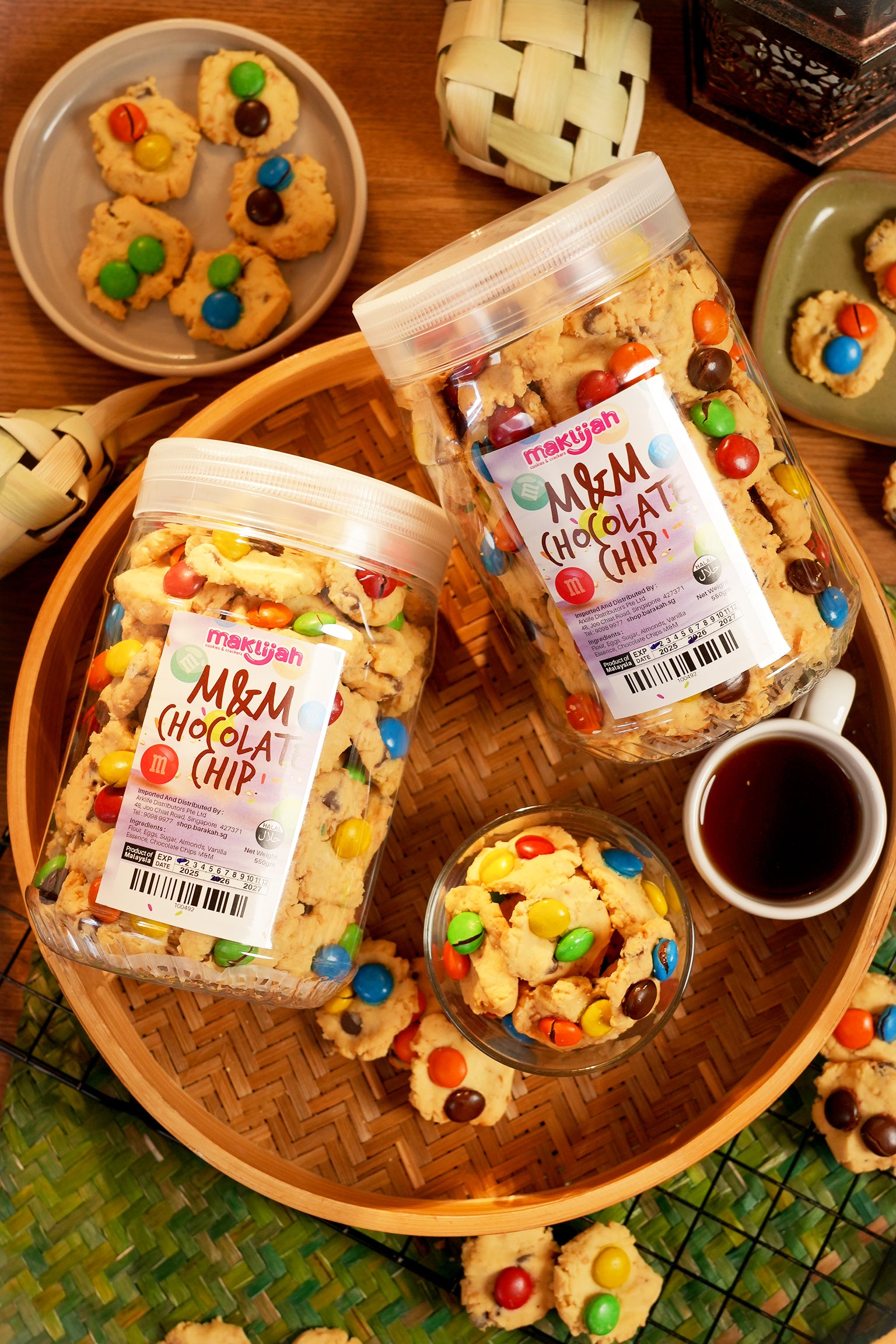 Maklijah, M&M Chocolate Chip, 550 g