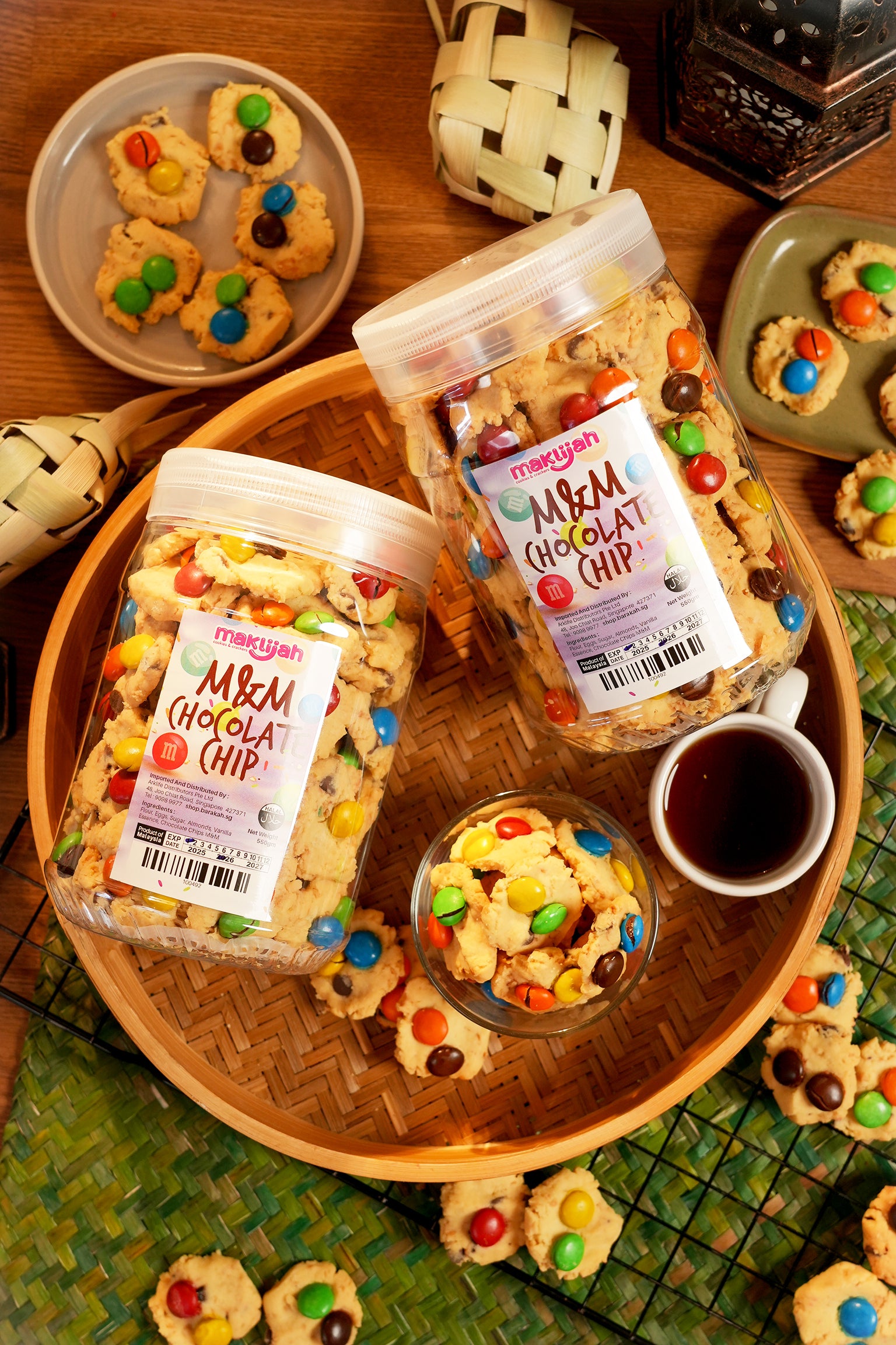Maklijah, M&M Chocolate Chip, 550 g