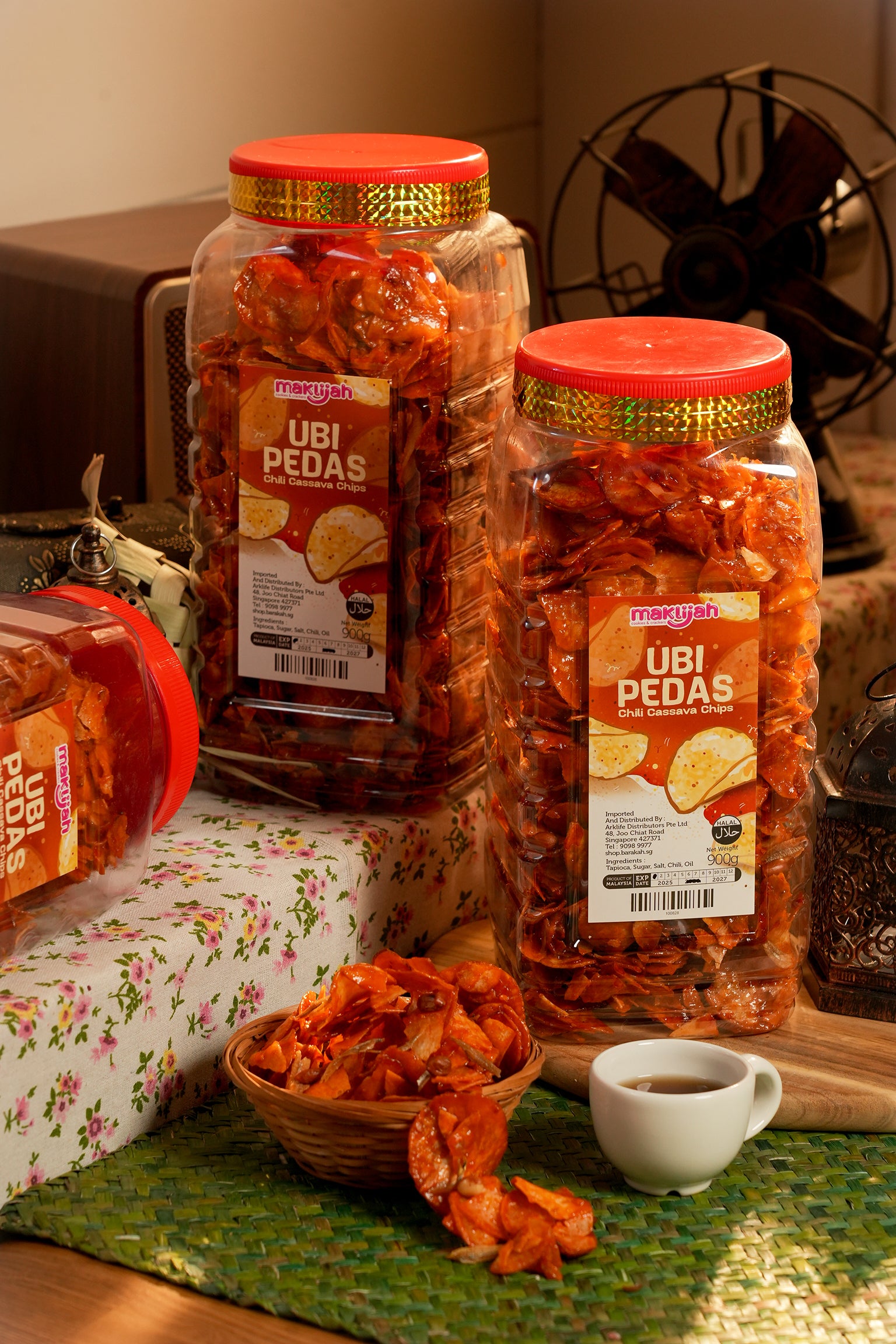 Maklijah, Ubi Pedas, 900 g