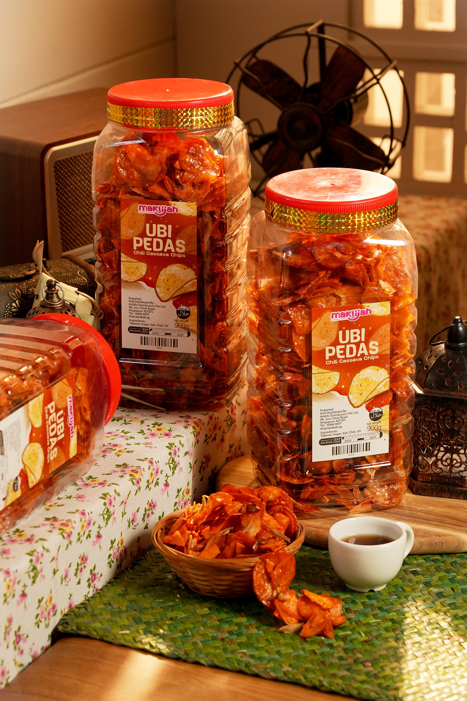Maklijah, Ubi Pedas, 900 g