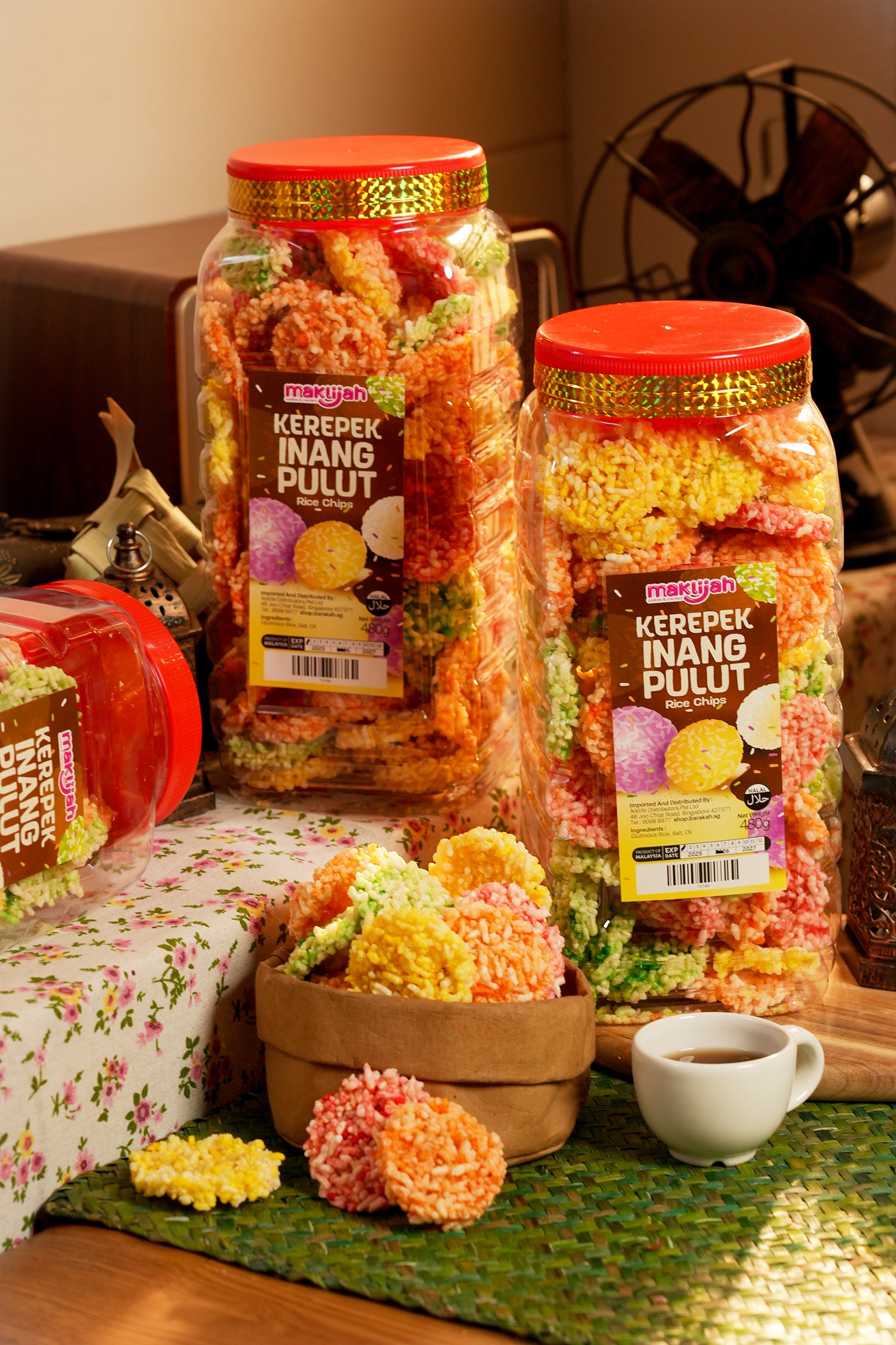 Maklijah, Kerepek Inang Pulut, 480 g