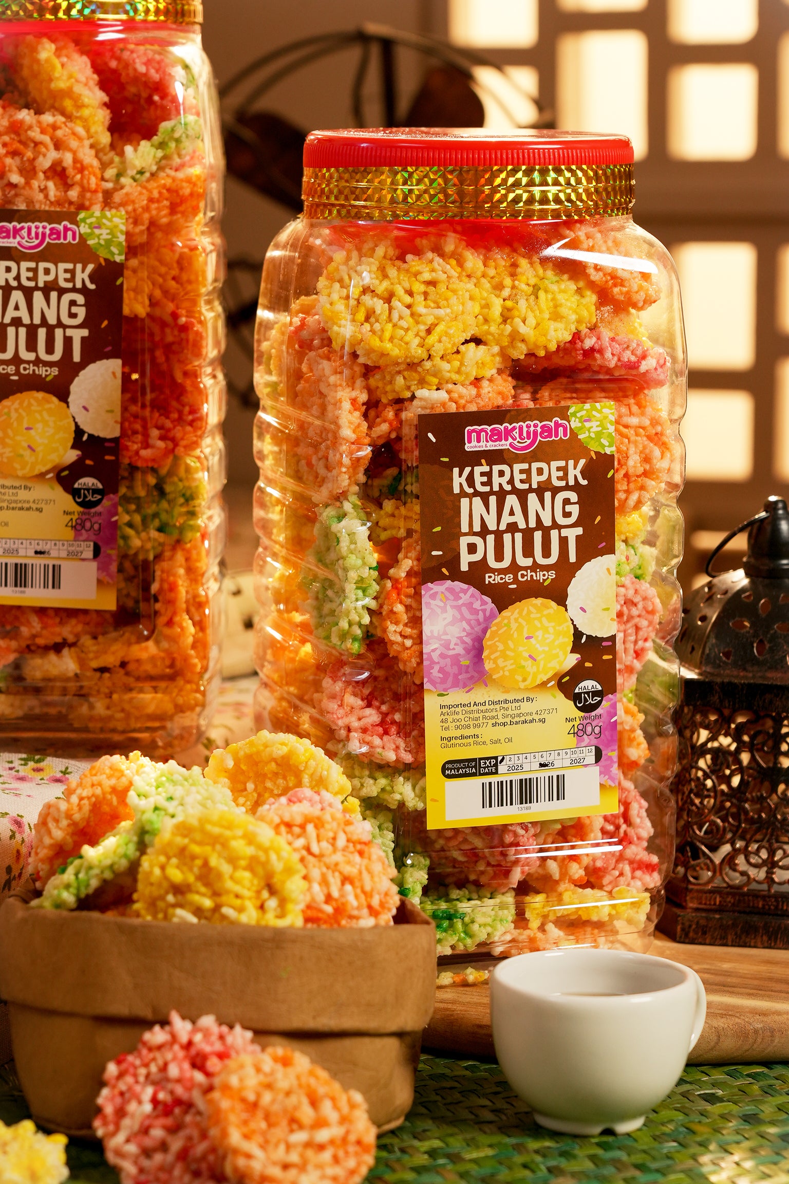 Maklijah, Kerepek Inang Pulut, 480 g