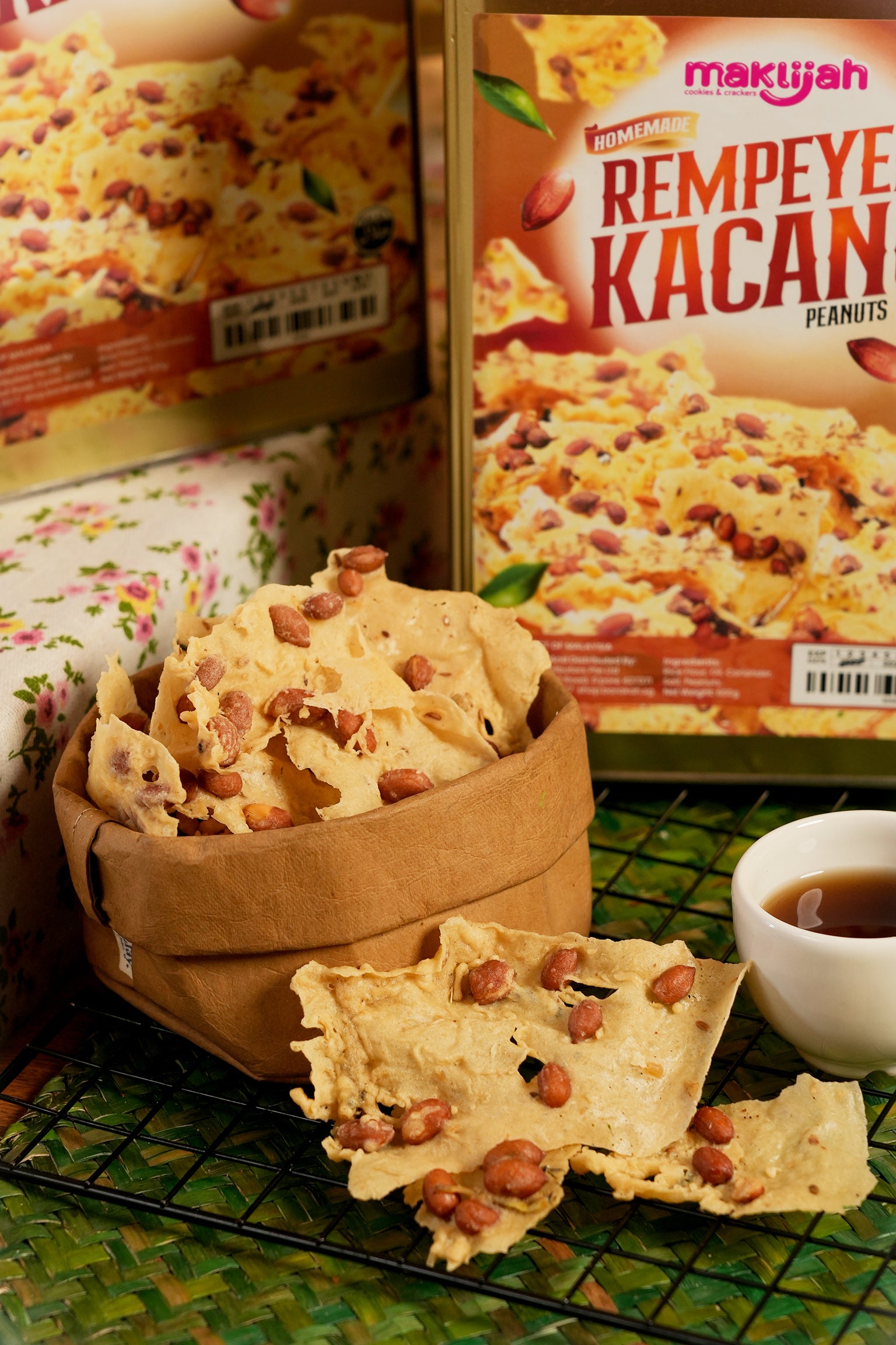 Maklijah, Rempeyek Kacang, Peanuts, 600 g