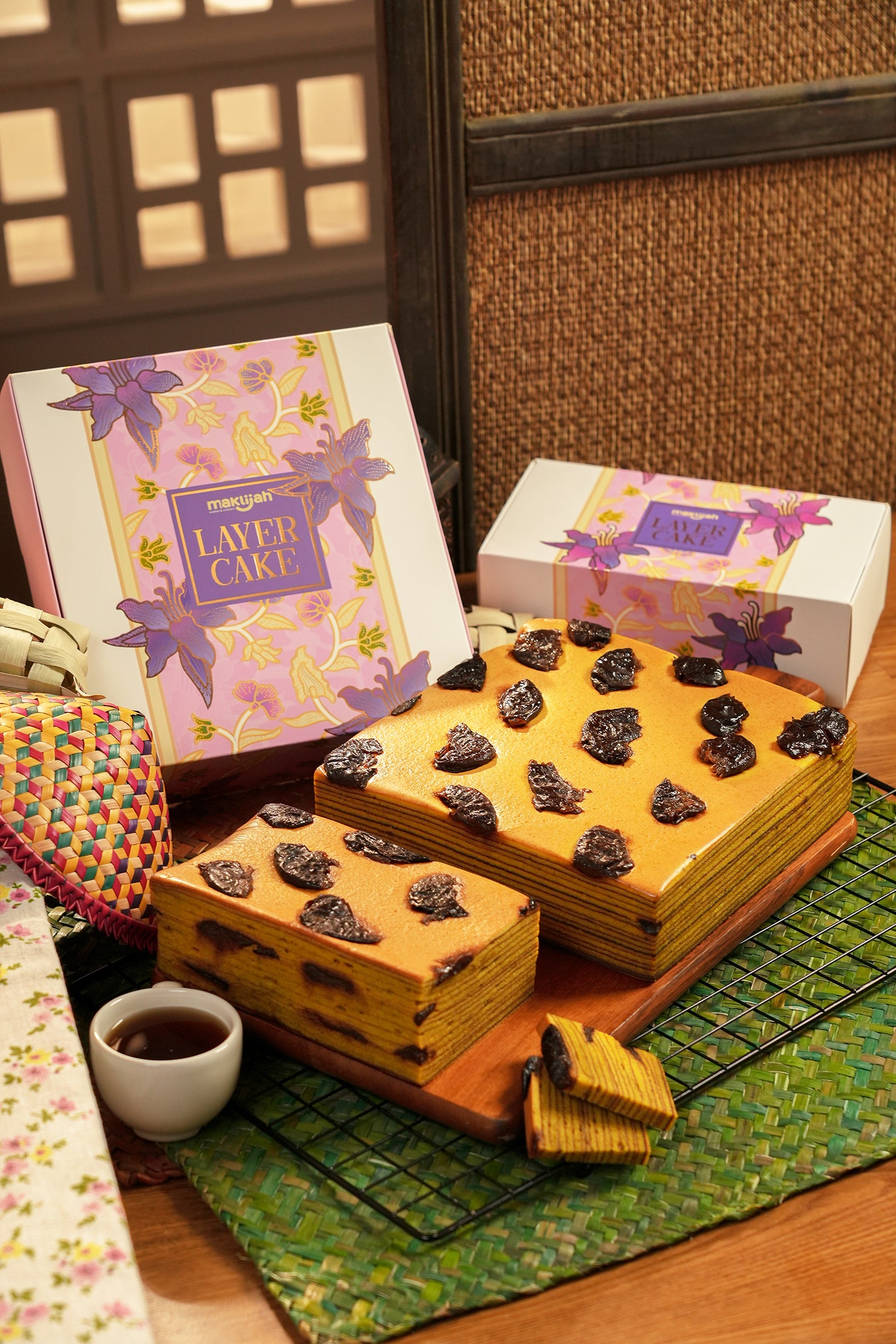 Maklijah, Cake Lapis, Prunes, 1 kg