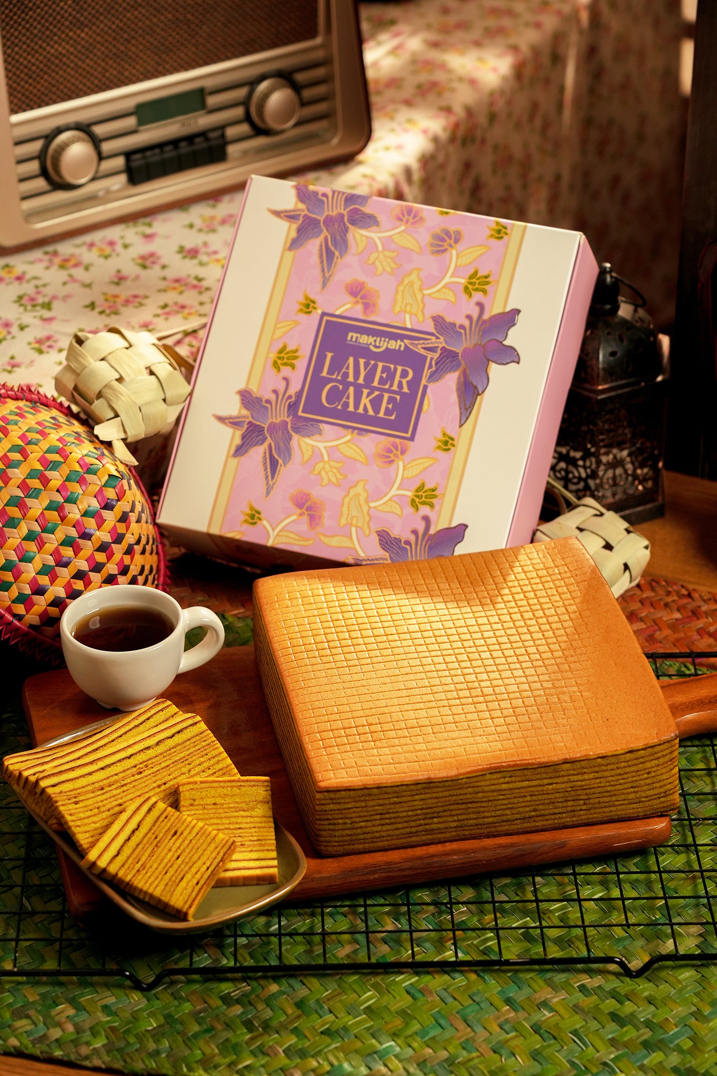 Maklijah, Cake Lapis, Butter Original, 1 kg