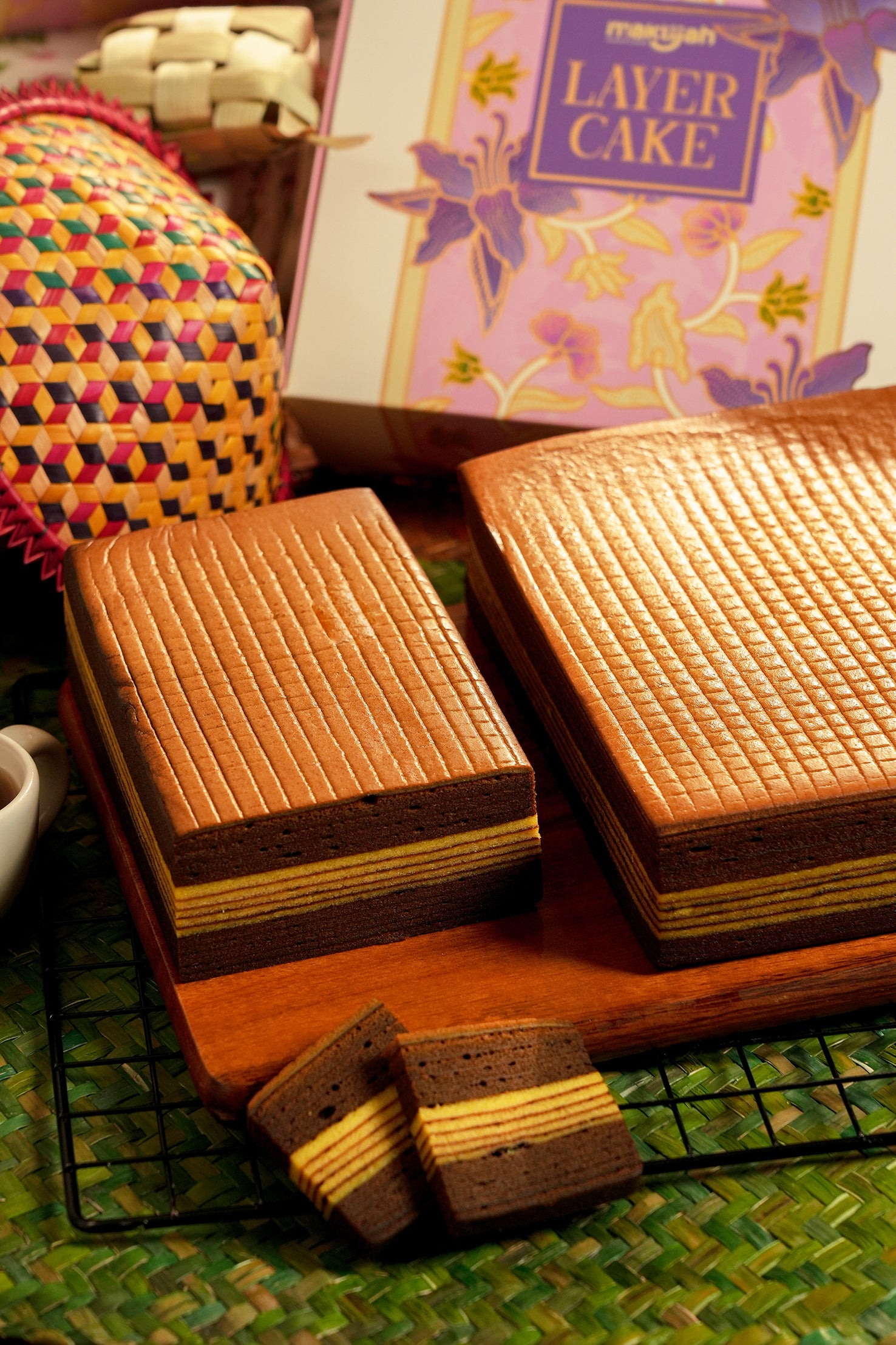 Maklijah, Cake Lapis, Nutella, 1 kg