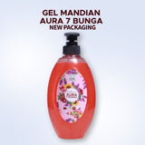 D'herbs, Gel Mandian, Aura 7 Bunga, 500 ml