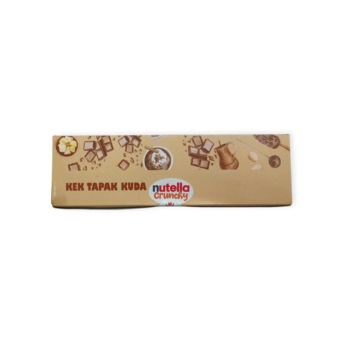 (LIMITED) Kek Tapak Kuda, Nutella Crunchy