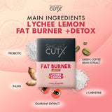 ShortCutx, Fat Burner + Detox, Lychee Lemon, 7 sac x 35 ml