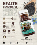 Barakah Herbs, Habbatus Sauda, with Propolis + Zaitun, 200 capsules