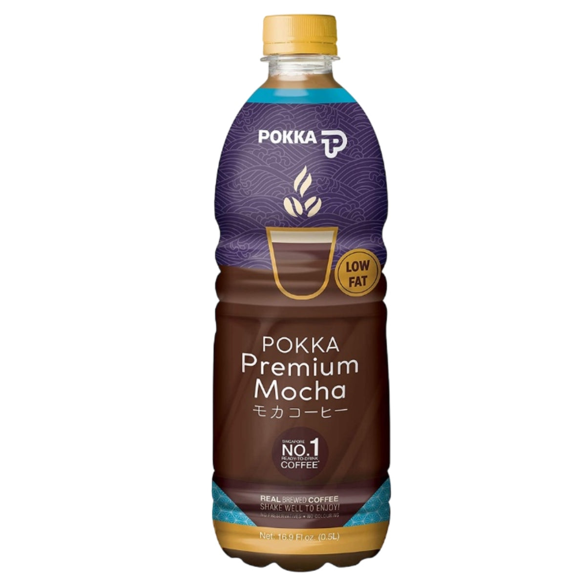 Pokka, Premium Mocha Coffee, 500 ml