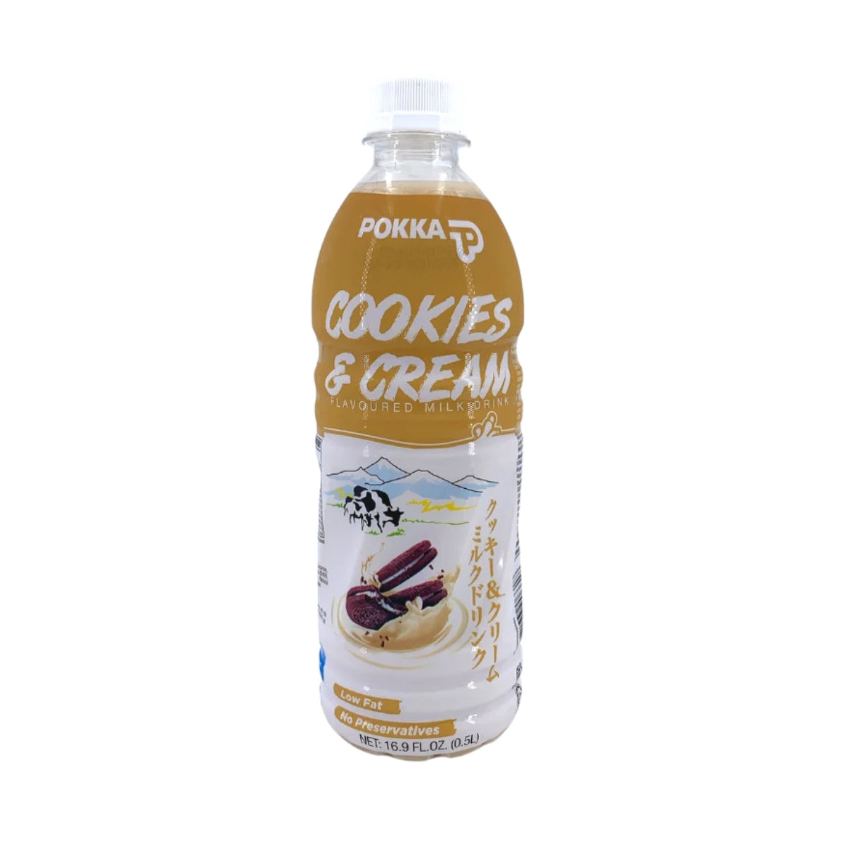 Pokka, Cookies & Cream Milk Drink, 500ml