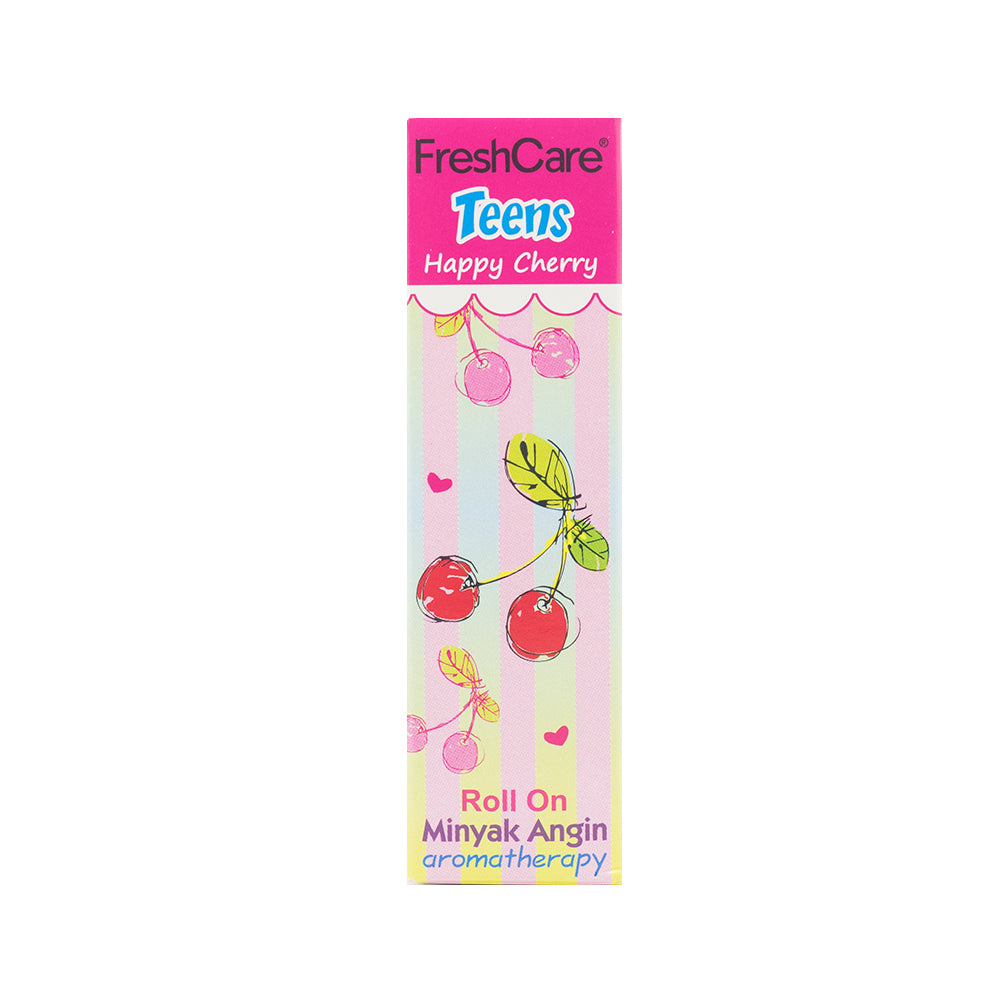 Freshcare, Roll On Teens, Aroma Happy Cherry, 10 ml