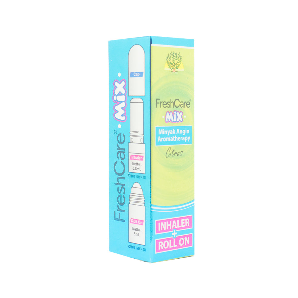 Freshcare, Roll On + Inhaler, Mix Citrus, 5.8 ml